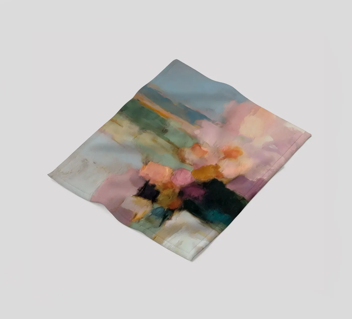 Champs de blocs Harmonie plaid polaire de Carina Pop & Pastell