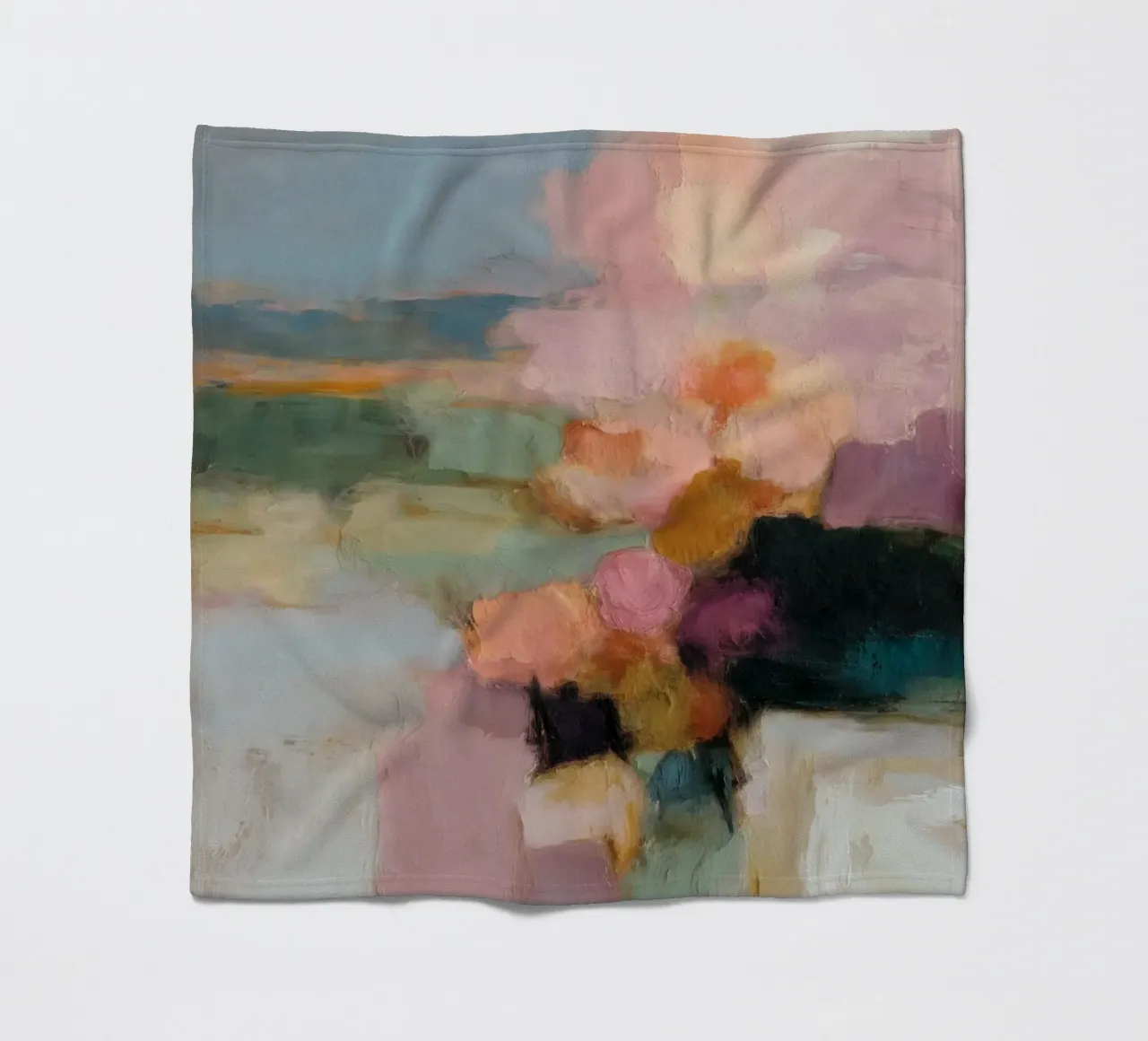 Block fields Harmony Fleecedecke von Carina Pop & Pastell