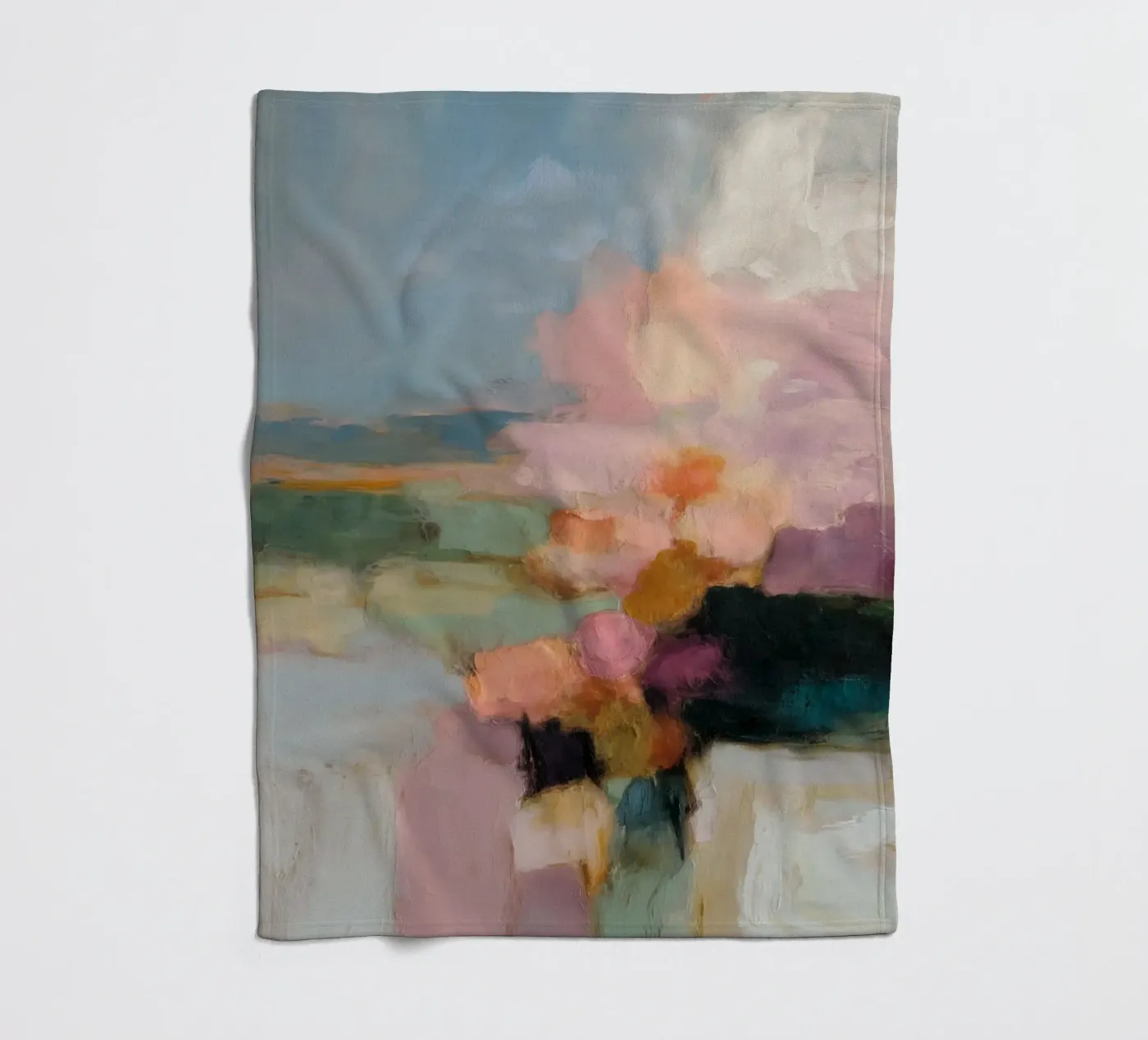 Champs de blocs Harmonie plaid polaire de Carina Pop & Pastell