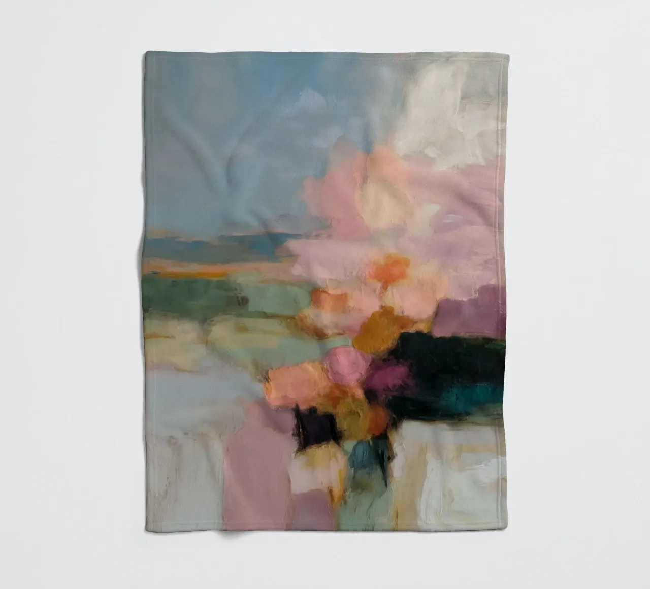 Block fields Harmony Fleecedecke von Carina Pop & Pastell