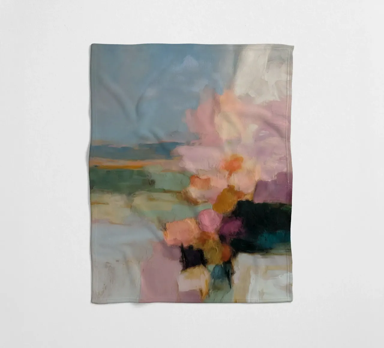 Block fields Harmony Fleecedecke von Carina Pop & Pastell