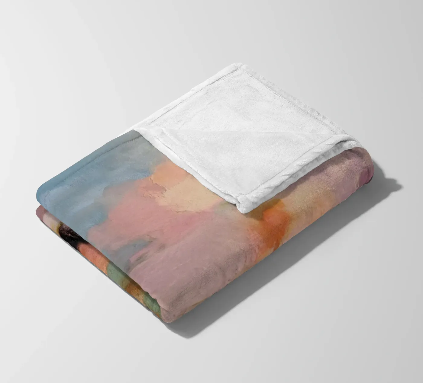 Champs de blocs Harmonie plaid polaire de Carina Pop & Pastell