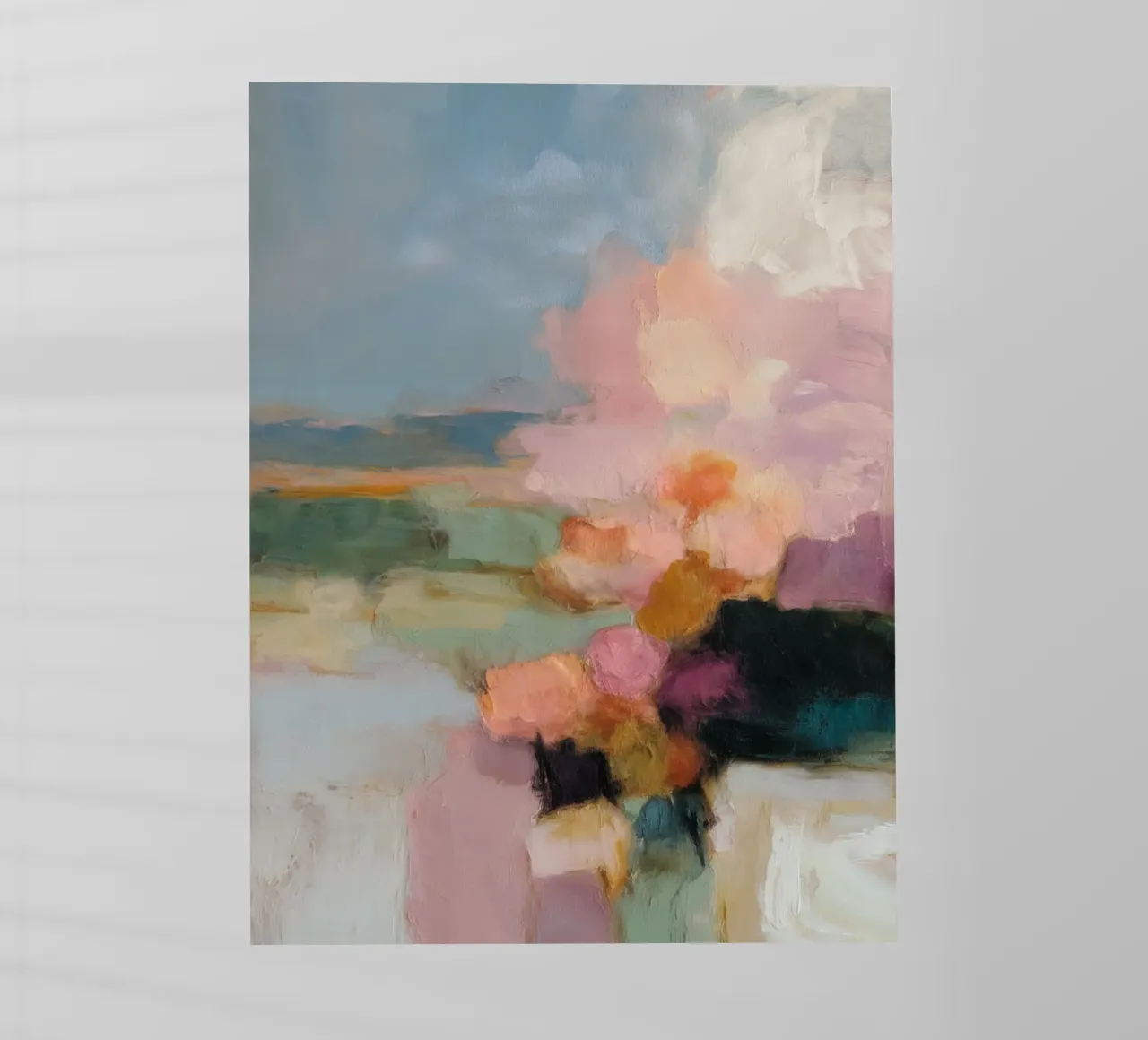 Block fields Harmony pellicola backlit da Carina Pop & Pastell