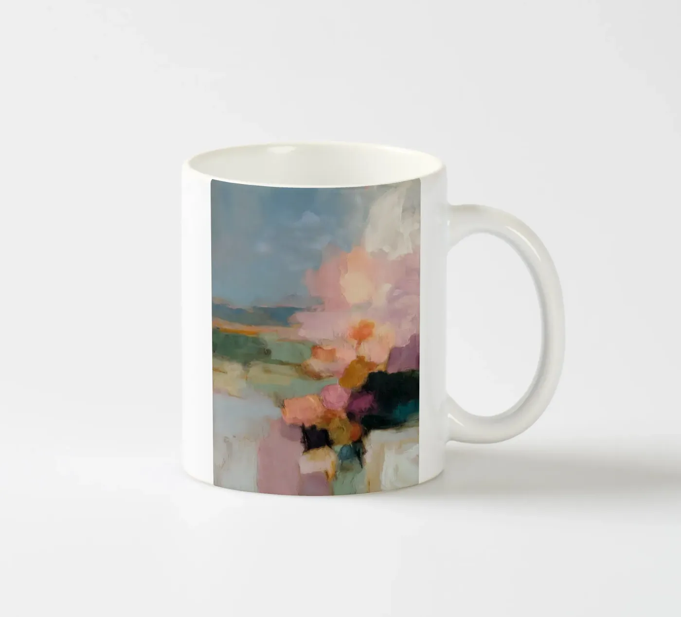 Blokvelden Harmonie keramische mok van Carina Pop & Pastell