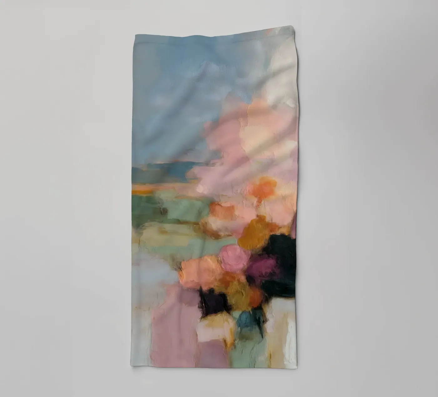 Block fields Harmony badhanddoek van Carina Pop & Pastell