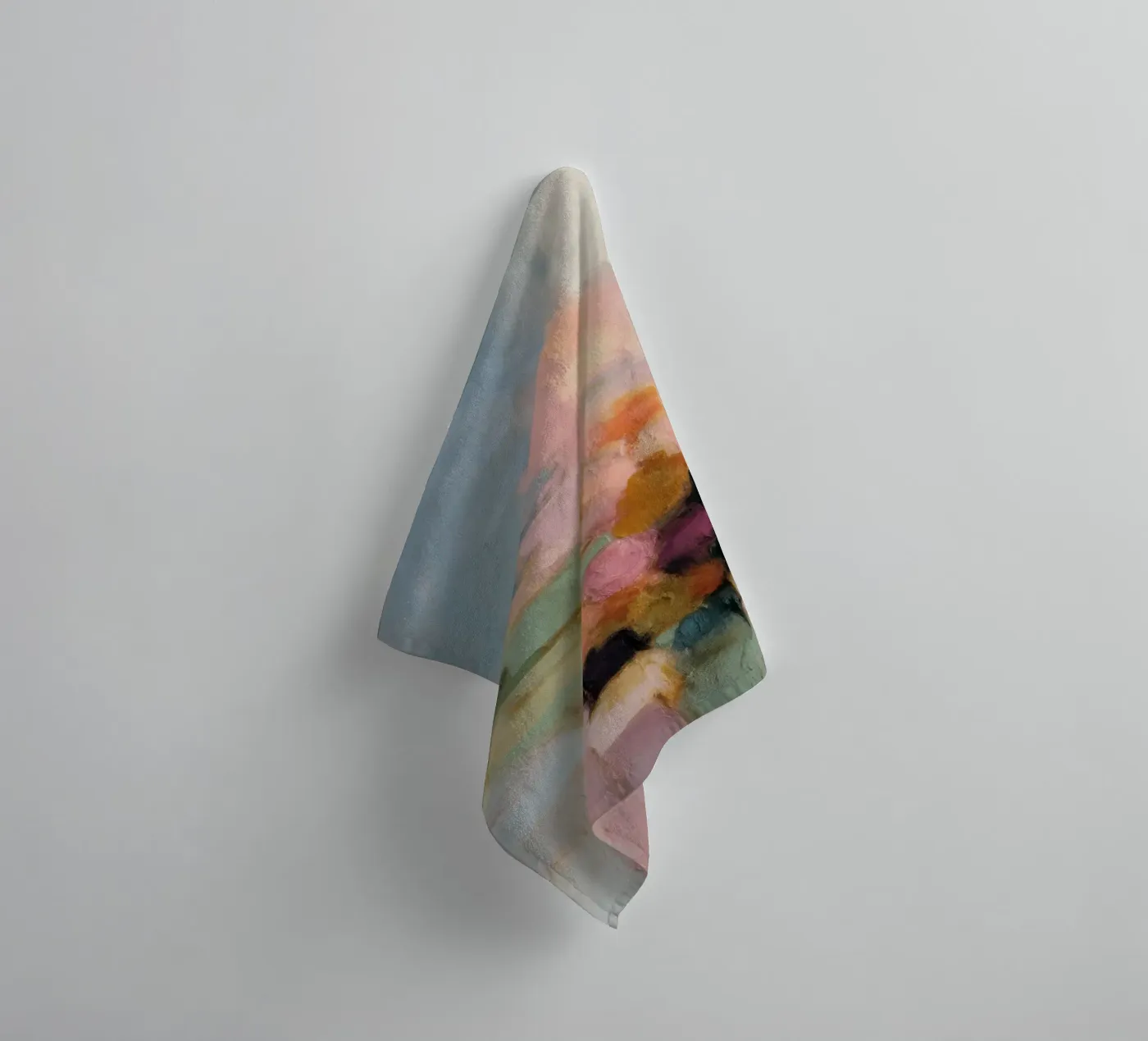 Block fields Harmony badhanddoek van Carina Pop & Pastell