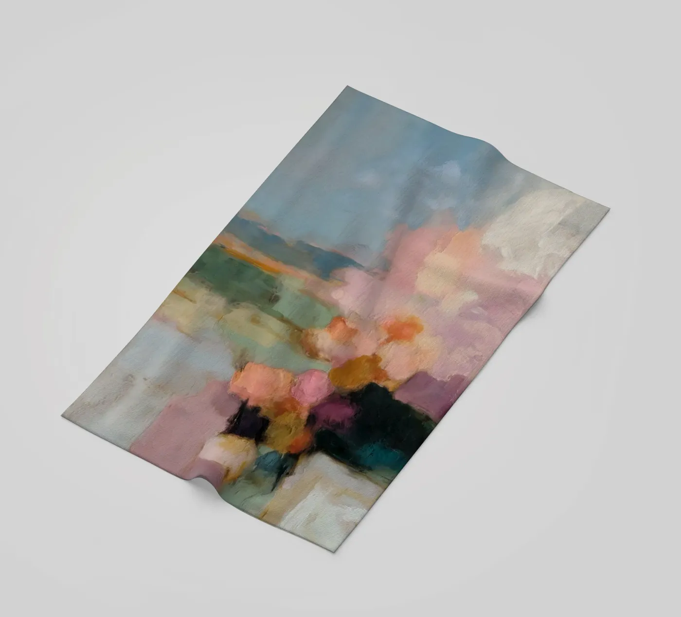 Block fields Harmony strandhanddoek van Carina Pop & Pastell