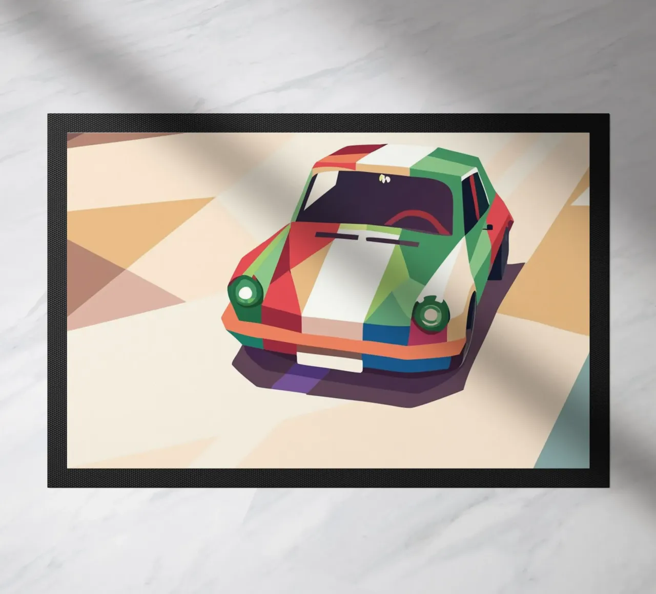 Auto da corsa colorata zerbino da POLYGON SPECIAL