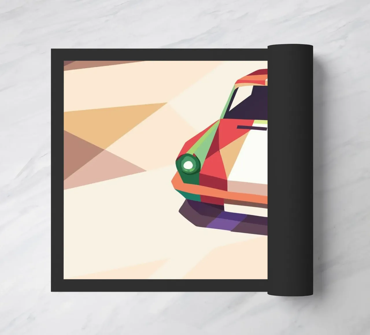 Auto da corsa colorata zerbino da POLYGON SPECIAL