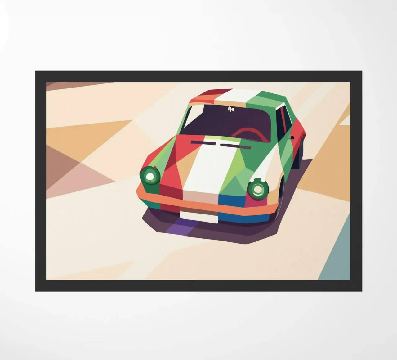 Auto da corsa colorata zerbino da POLYGON SPECIAL