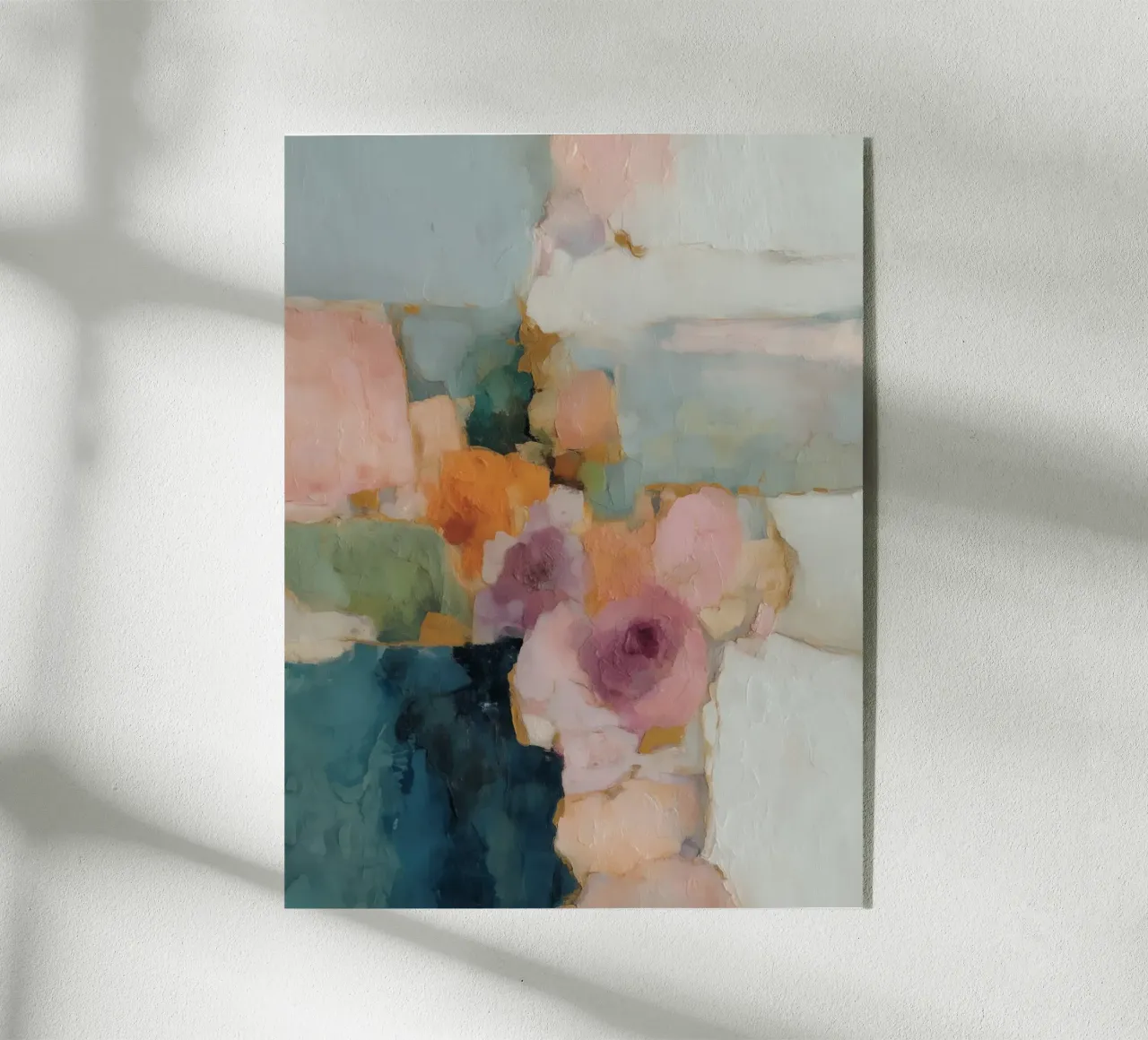 Campi astratti di tendenza plexiglass da Carina Pop & Pastell