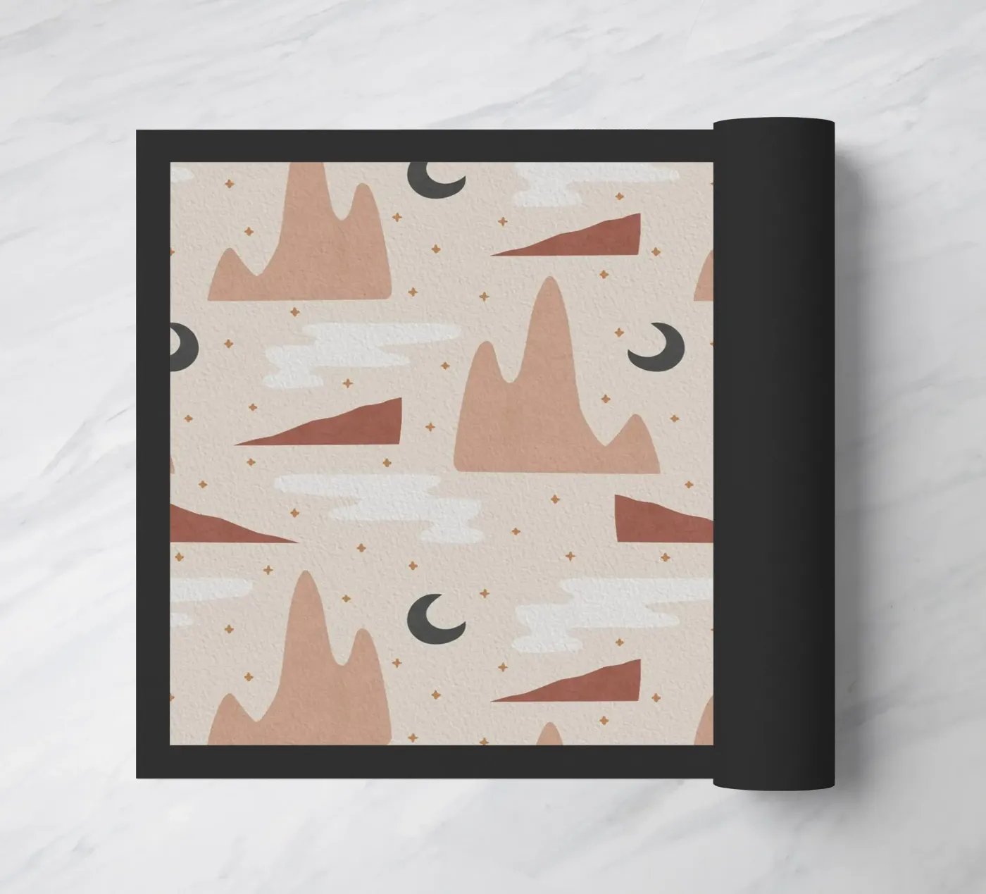 Paesaggio e Luna zerbino da Orara Studio