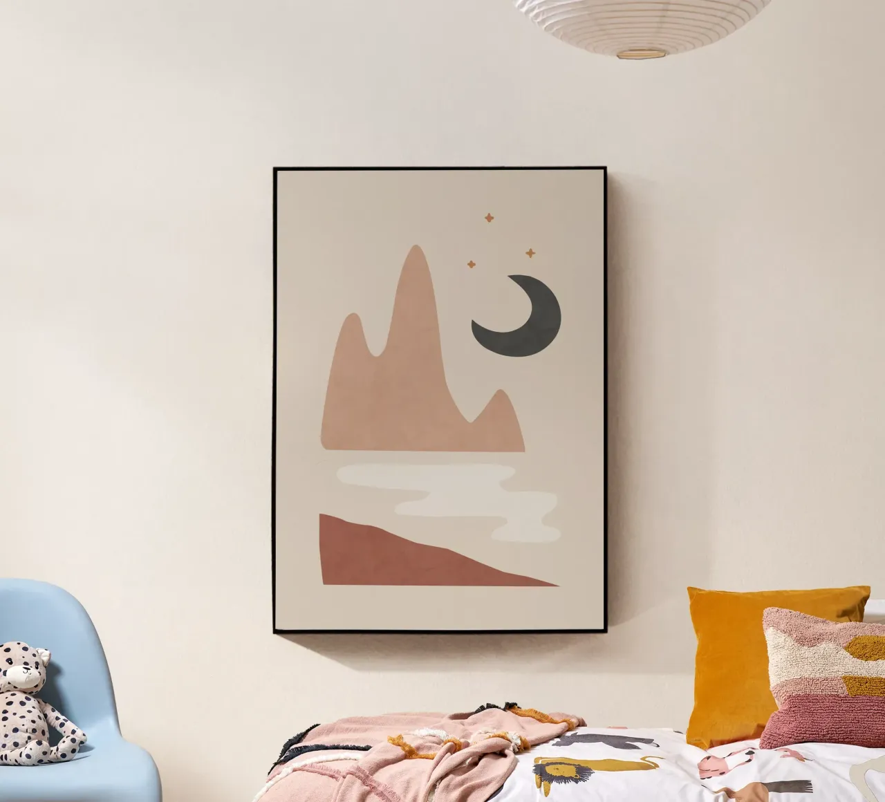 Paesaggio e Luna plexiglass da Orara Studio