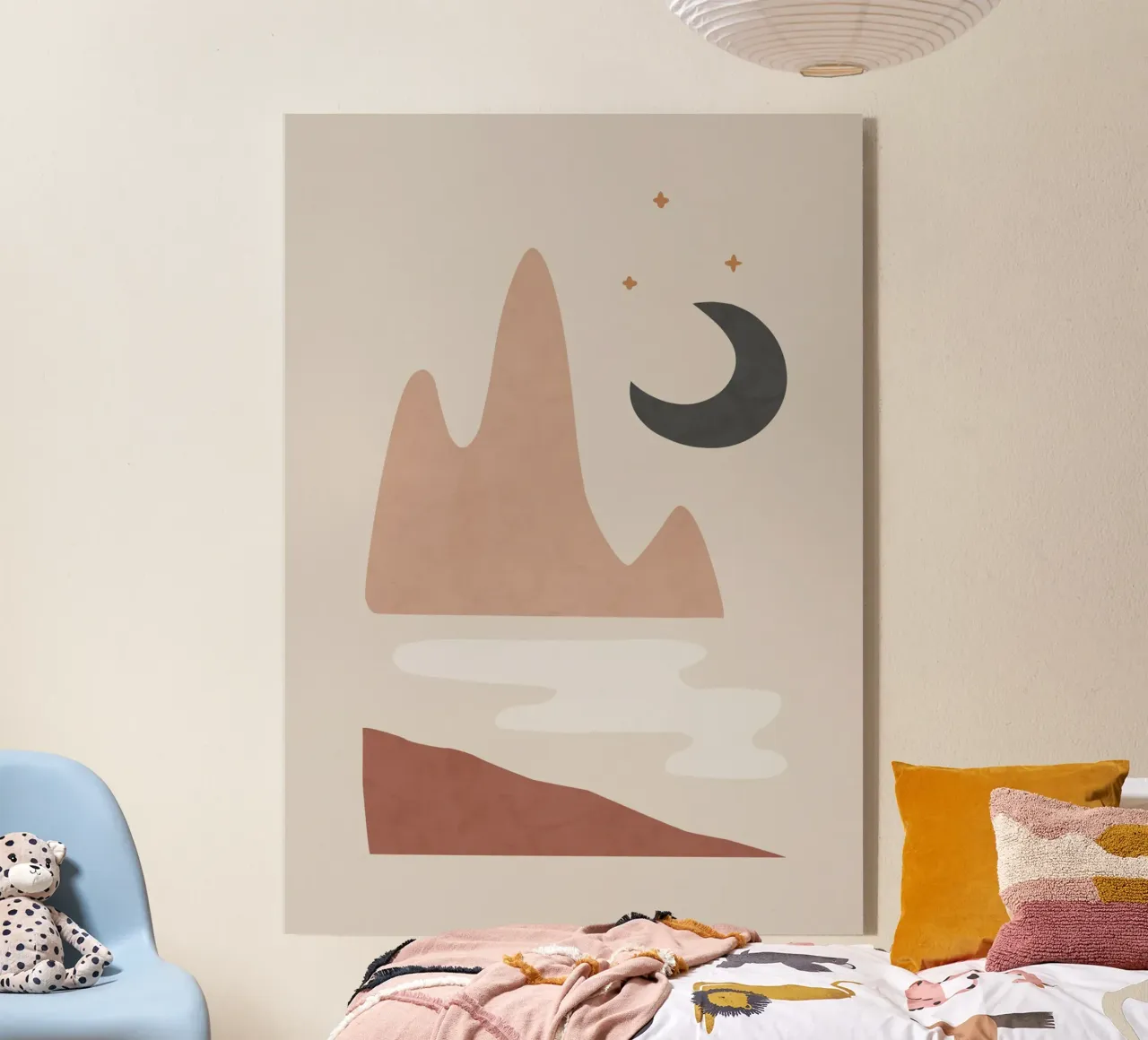 Paesaggio e Luna plexiglass da Orara Studio