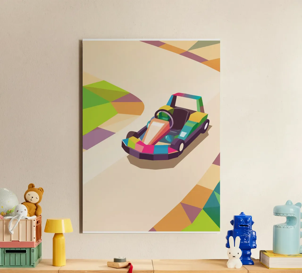 Go-Kart colorati alluminio dibond da POLYGON SPECIAL