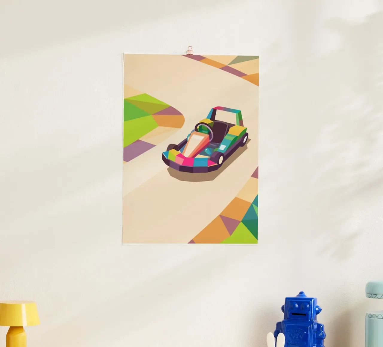 Go-Kart colorati carta hahnemühle da POLYGON SPECIAL