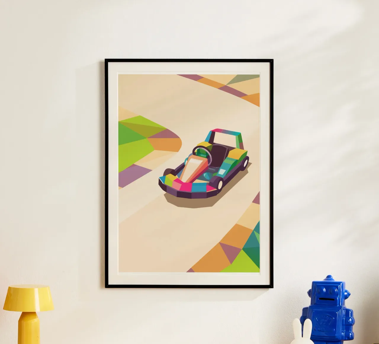 Go-Kart colorati carta hahnemühle da POLYGON SPECIAL