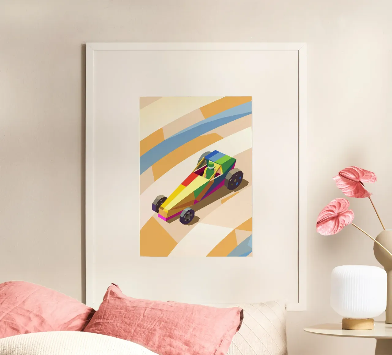 Macchina colorata Soapbox carta hahnemühle da POLYGON SPECIAL