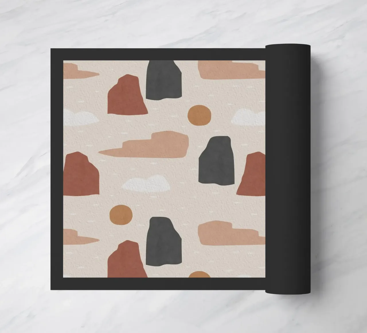 Paesaggio e sole zerbino da Orara Studio