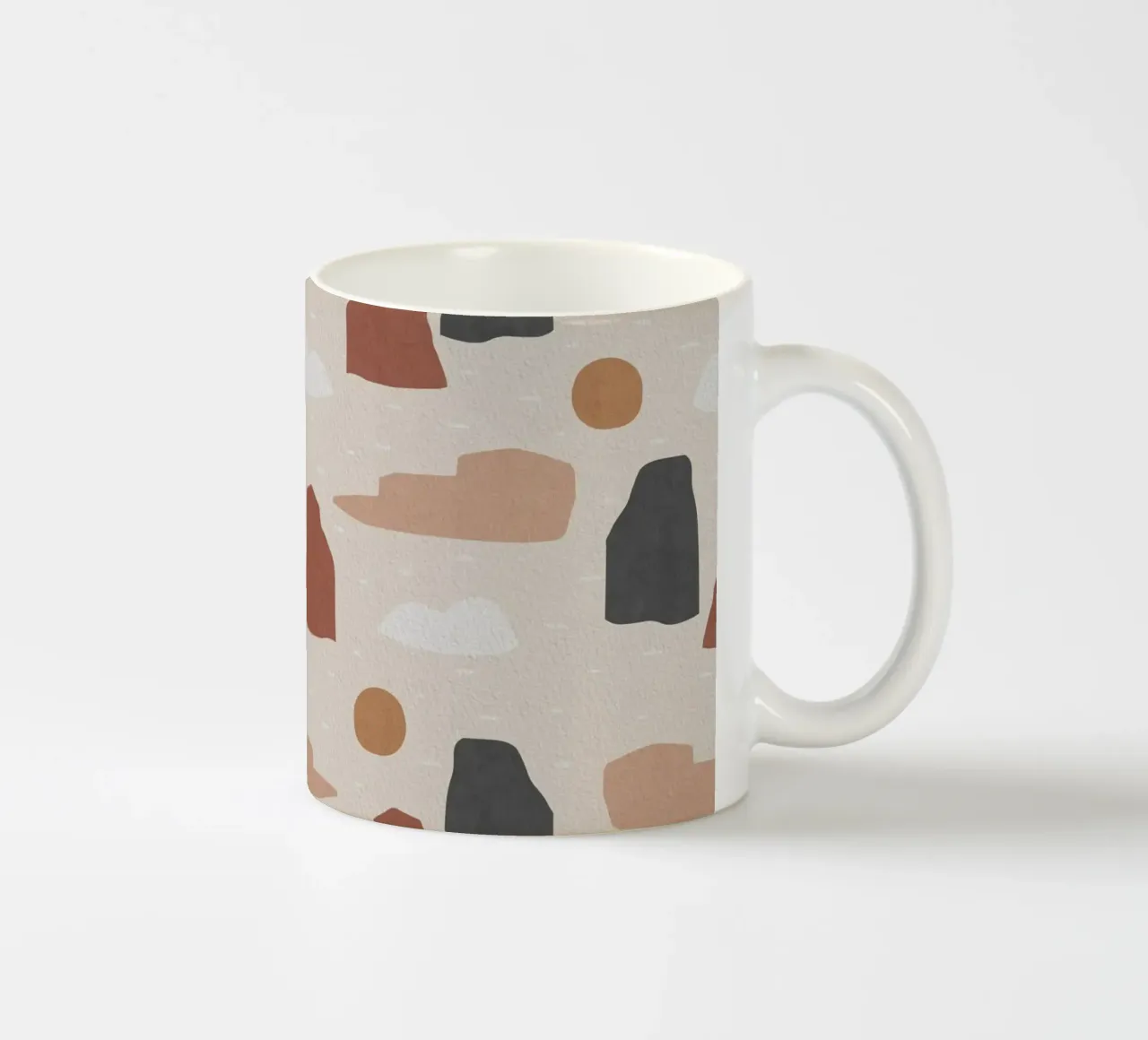 Paesaggio e sole tazza in ceramica da Orara Studio