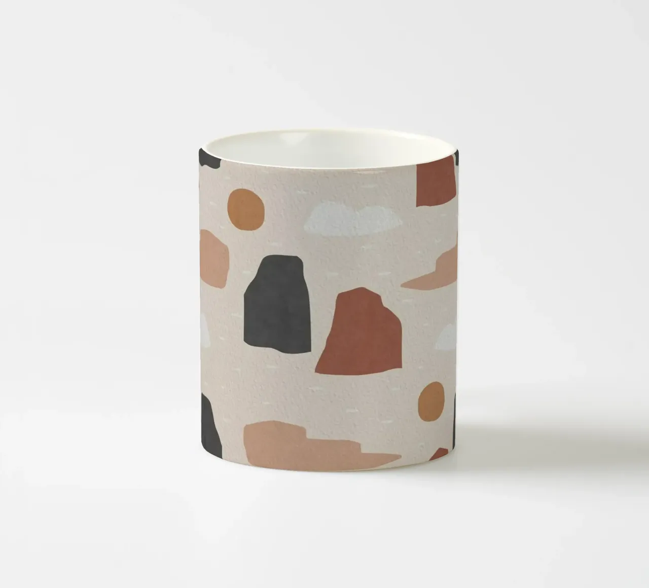 Paesaggio e sole tazza in ceramica da Orara Studio