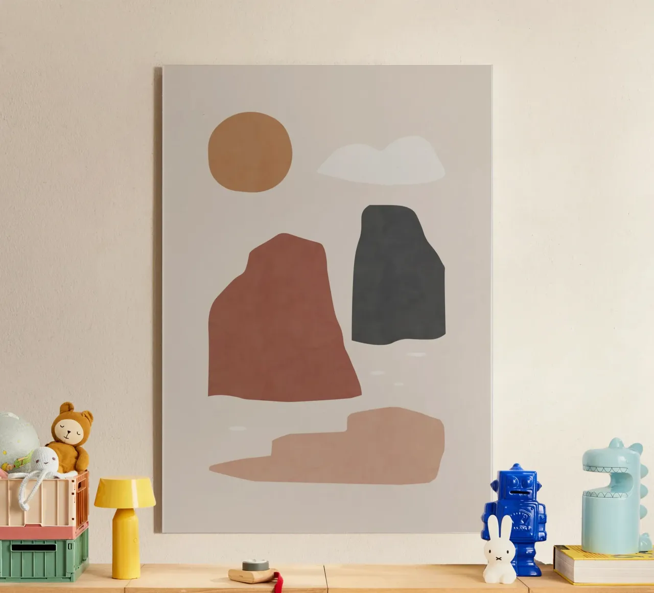 Paesaggio e sole plexiglass da Orara Studio