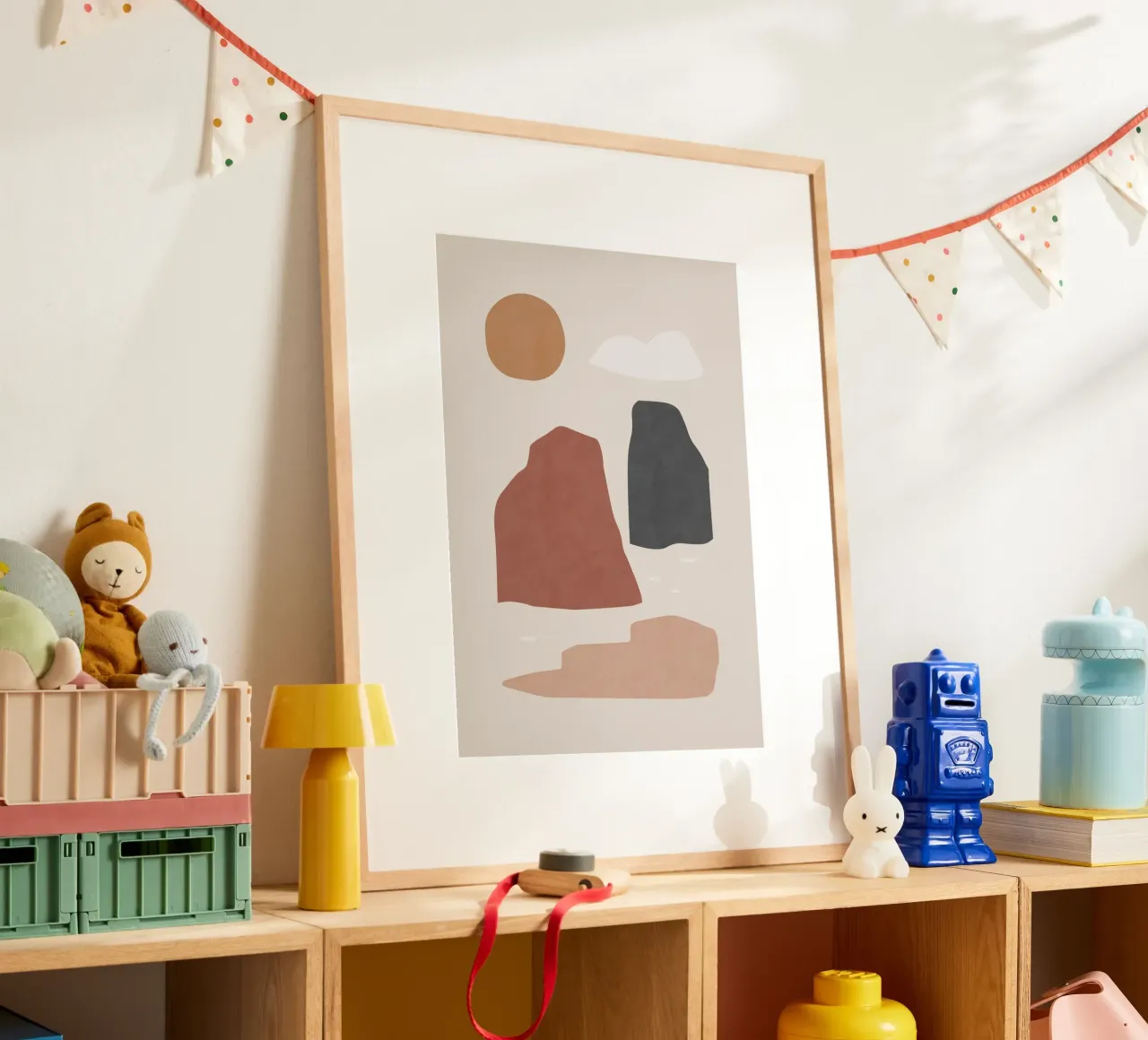 Landscape & Sun poster da Orara Studio