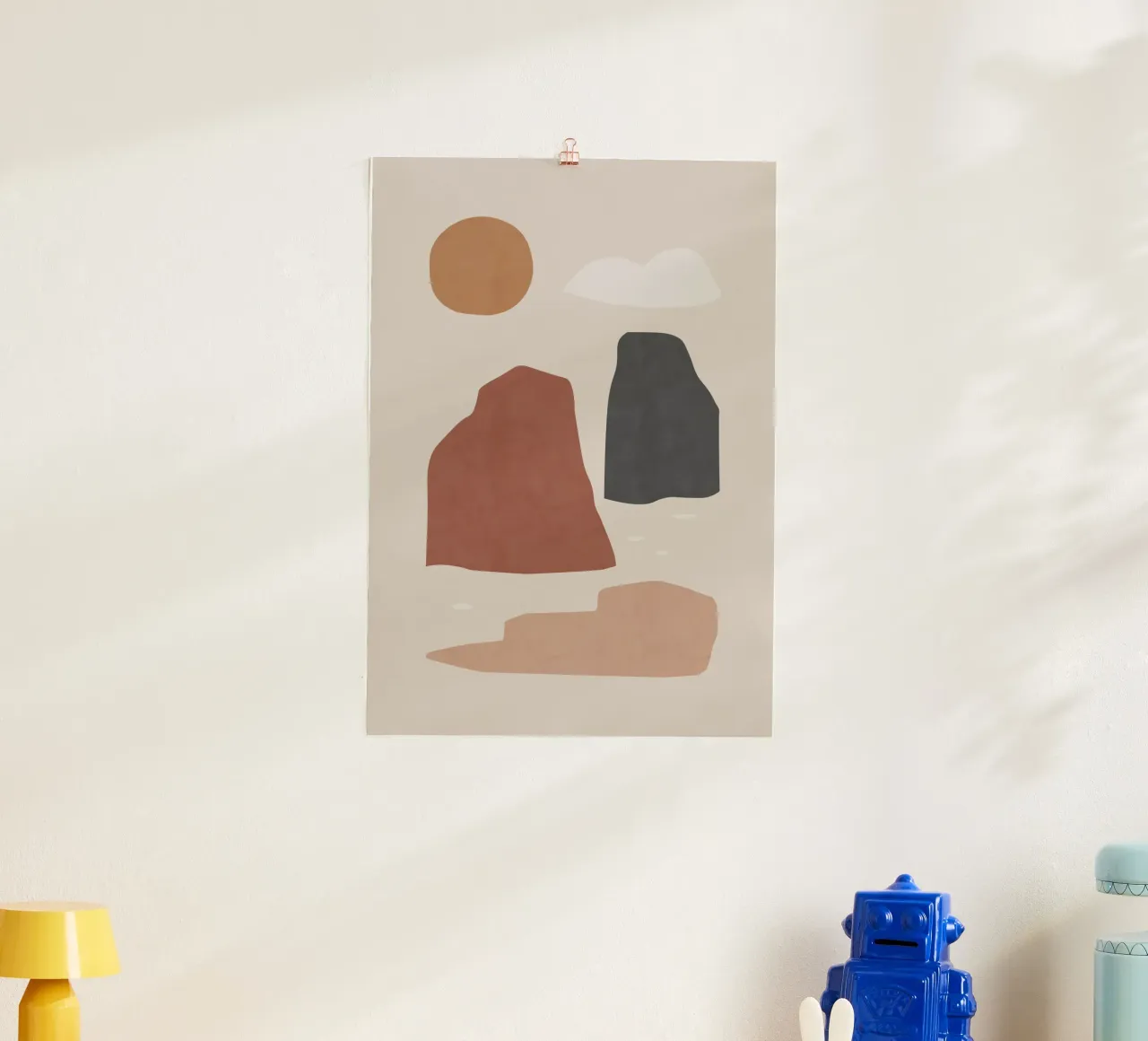 Landscape & Sun poster da Orara Studio