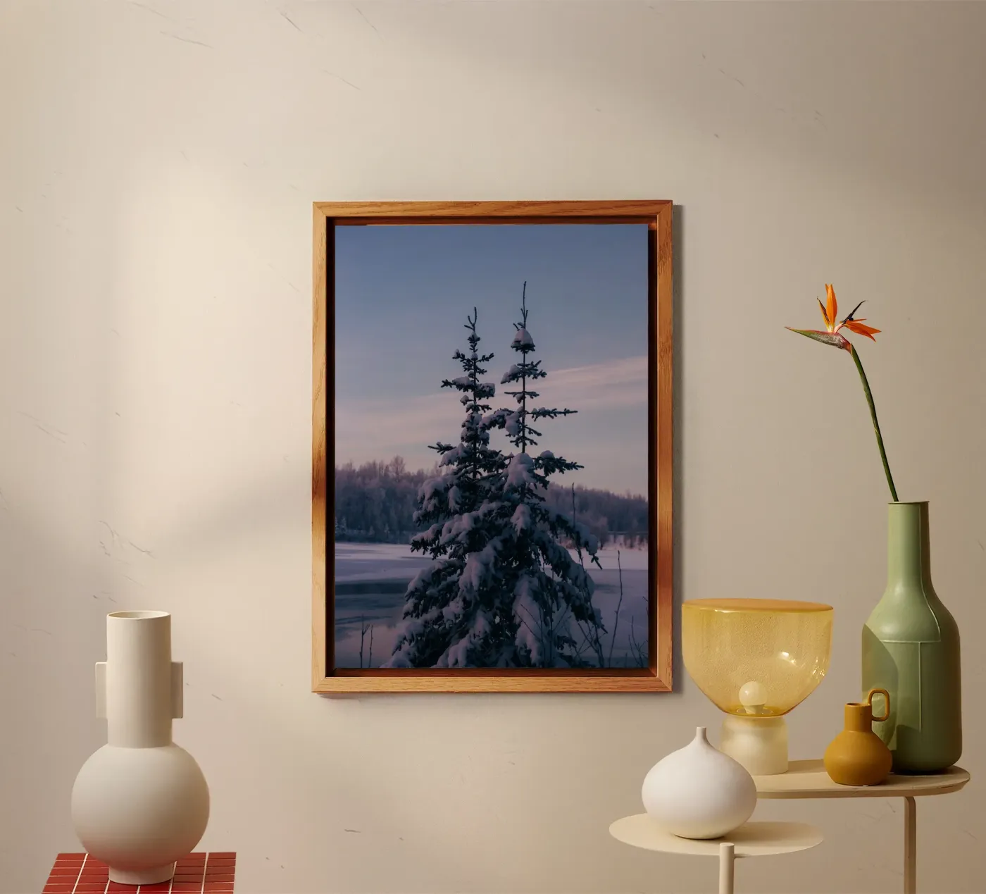 Winter Evening pannello forex da wowhannahphotos