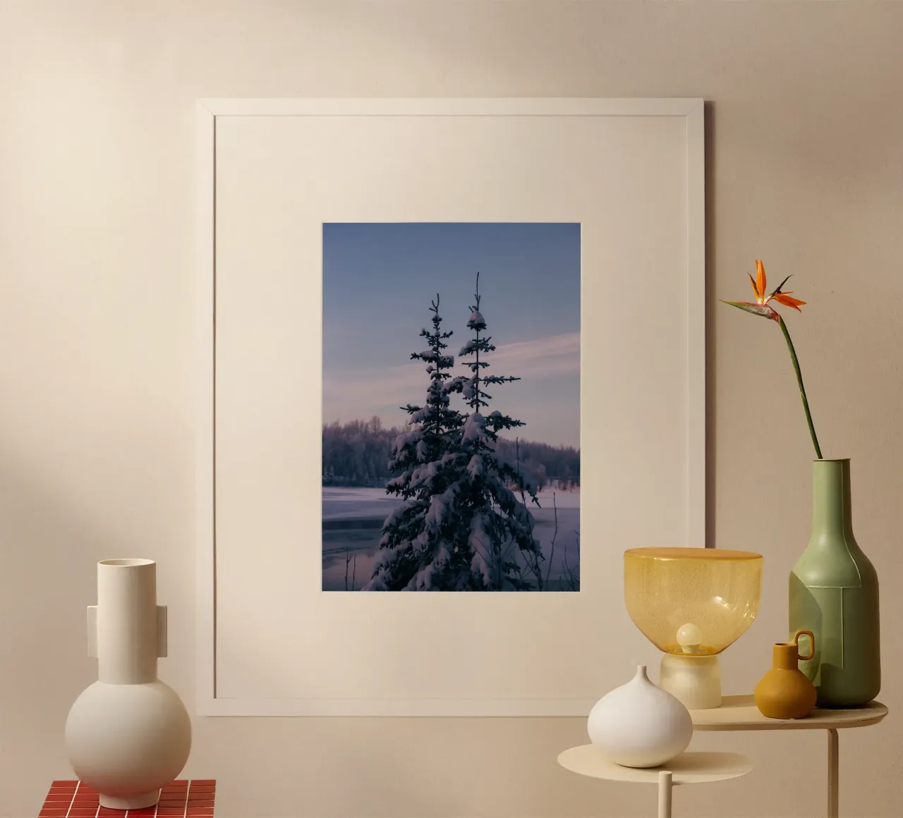 Winter Evening poster van wowhannahphotos