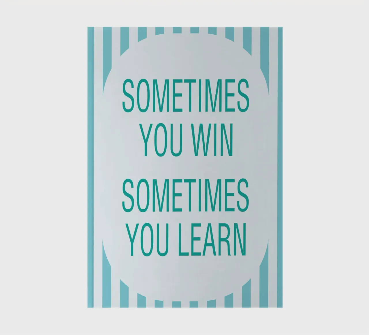 sometimes you learn notebook by Ramanda