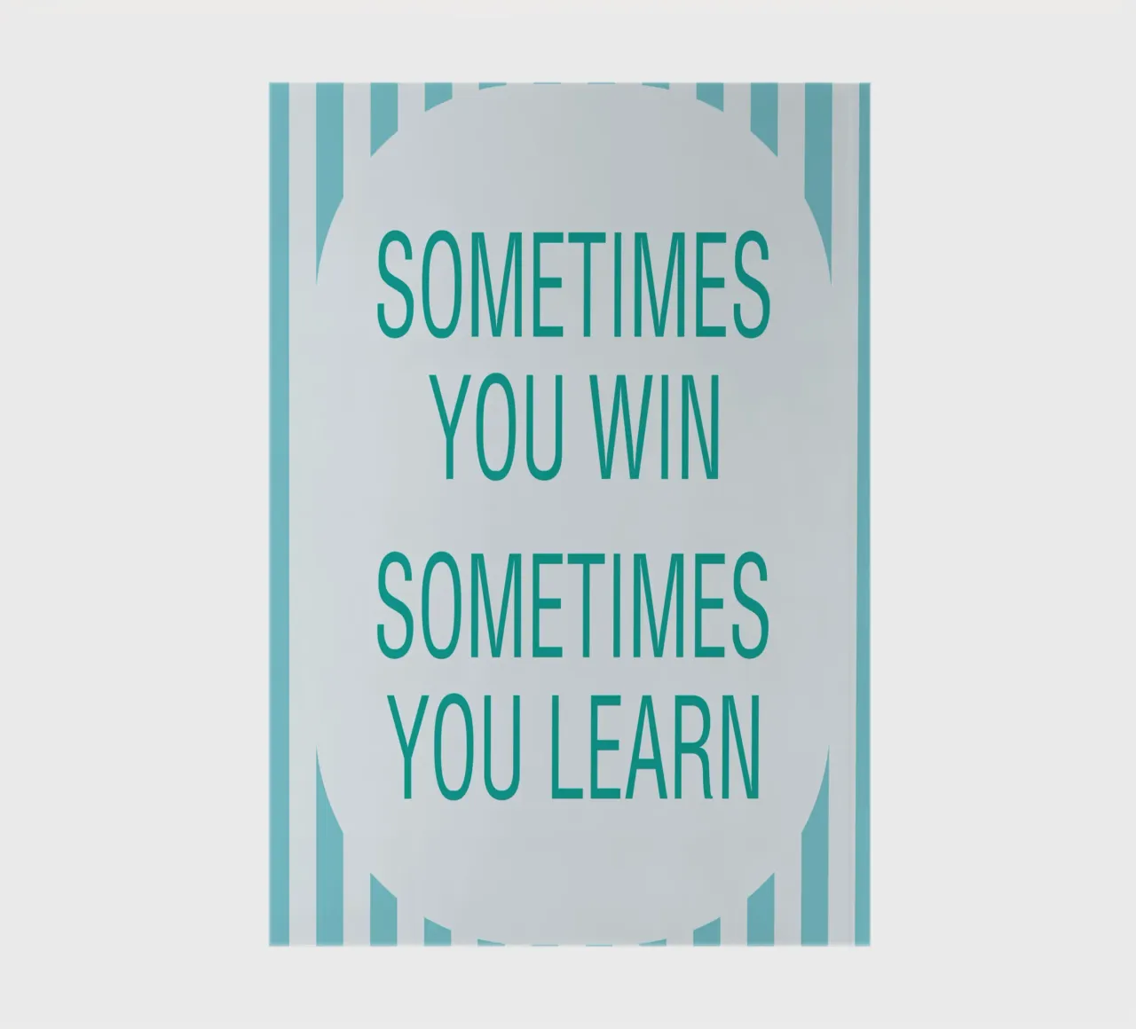 sometimes you learn notebook by Ramanda