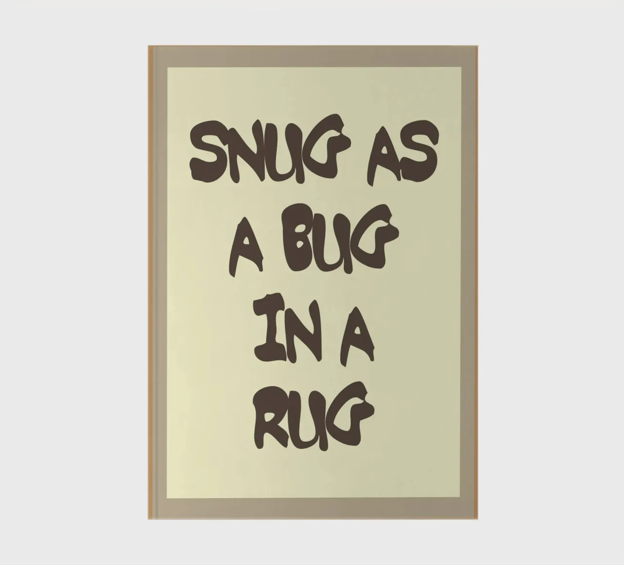 snug as a bug in a rug notebook by Ramanda