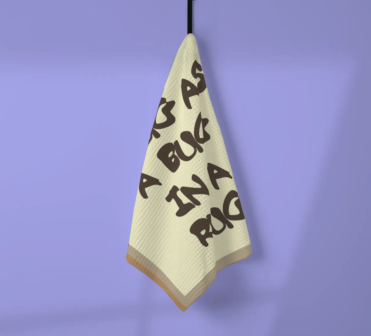 aussi confortable qu'un insecte dans un tapis torchon de Ramanda