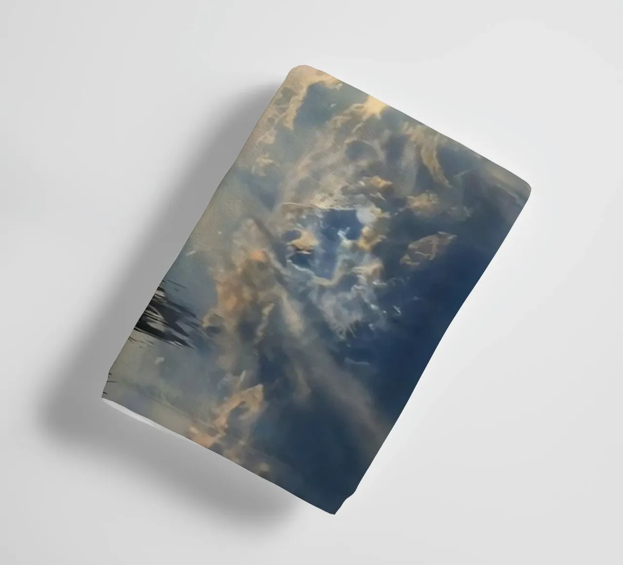 man in the reflect asciugamano da bagno da scoten