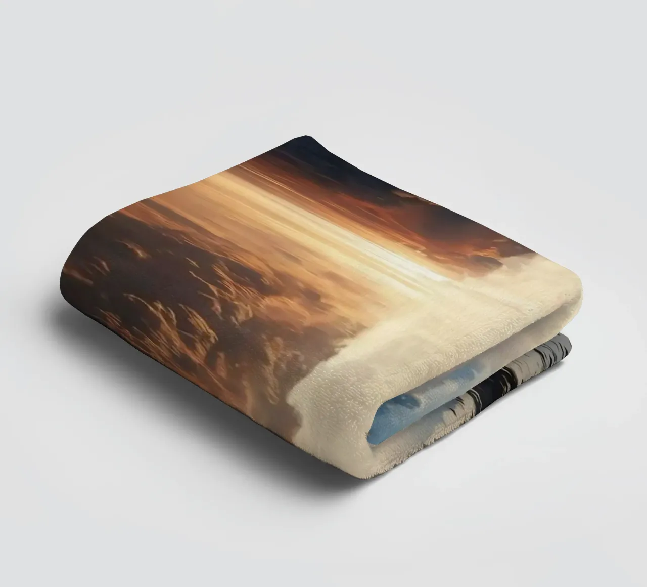 man in the reflect asciugamano da bagno da scoten