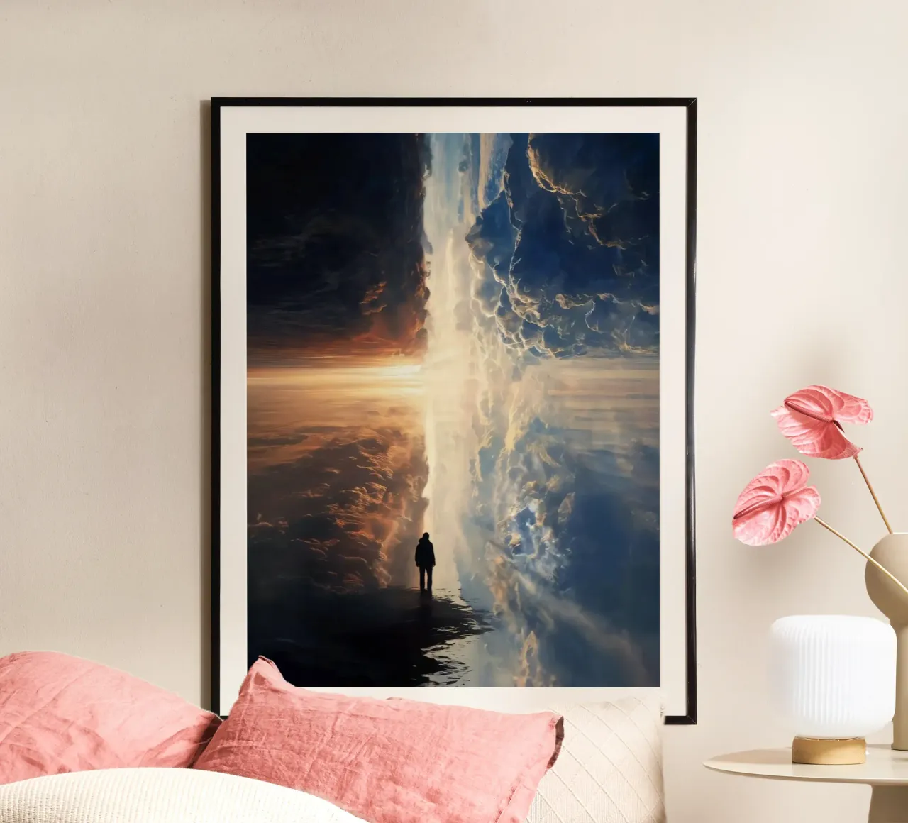 man in the reflect carta hahnemühle da scoten