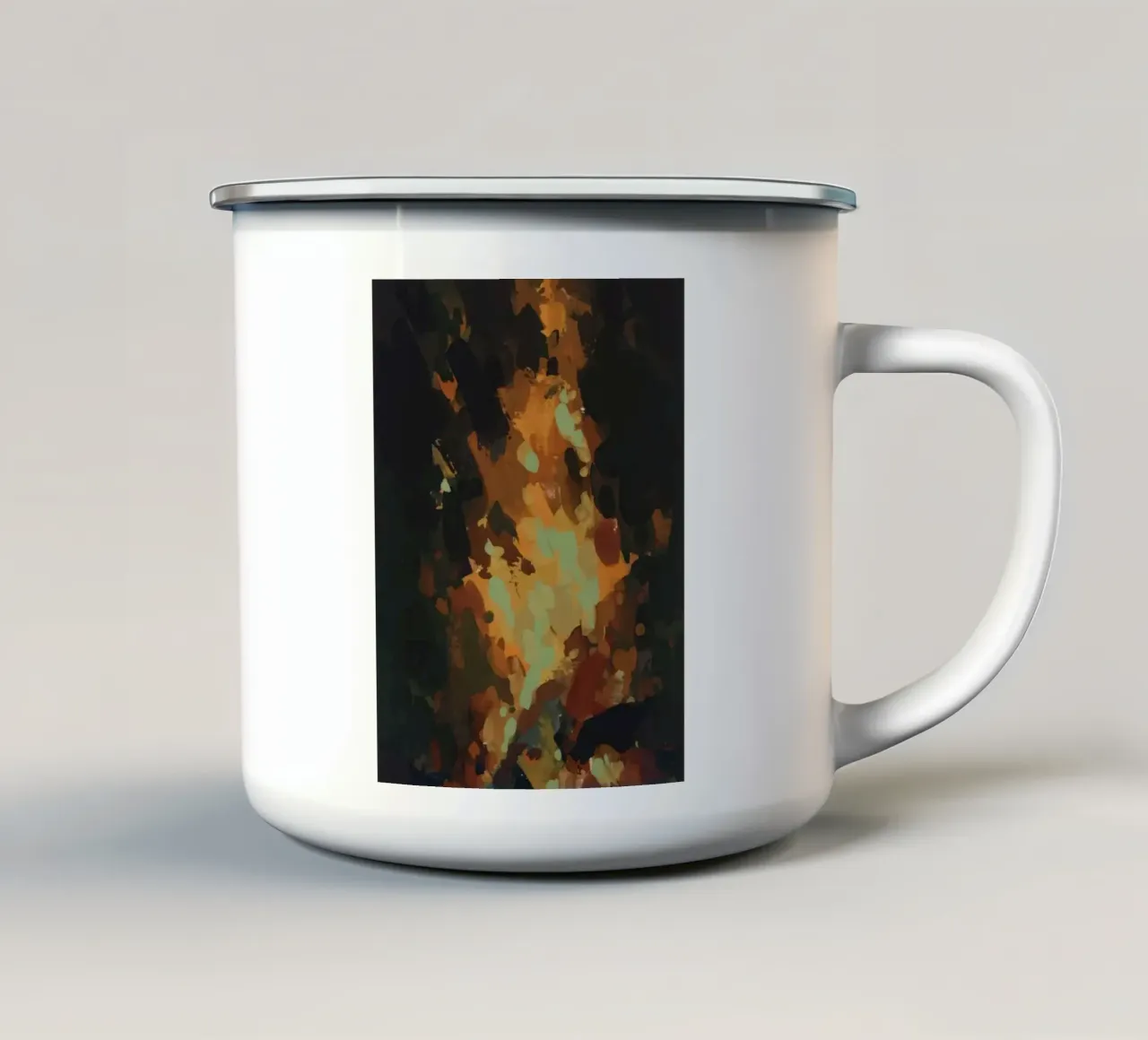 fire ink tazza in smalto da scoten