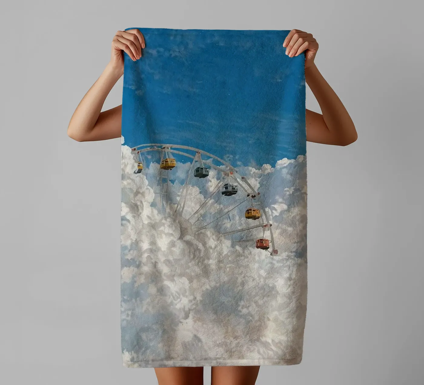 wheel cloud towel by scoten