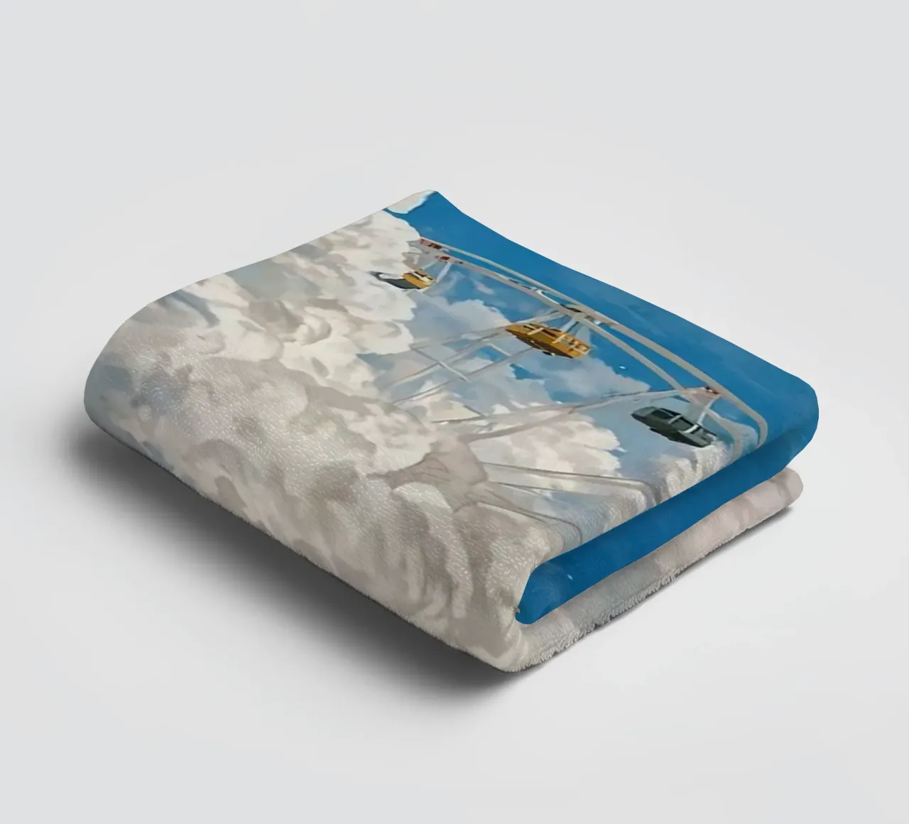 wheel cloud towel by scoten
