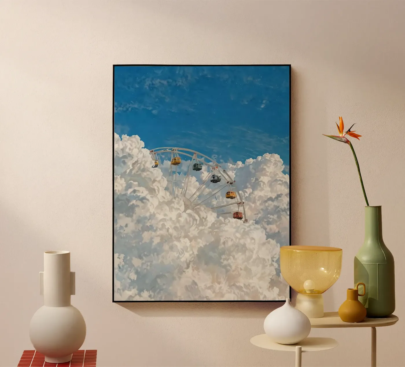 wheel cloud Acryl-Glas von scoten