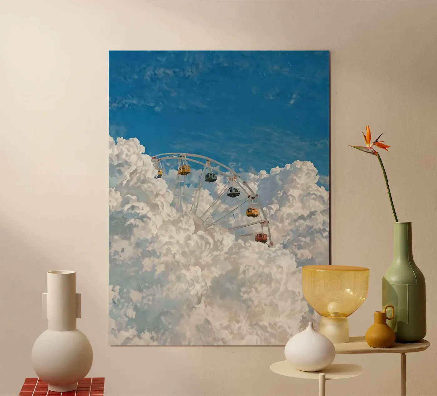 wheel cloud poster by scoten