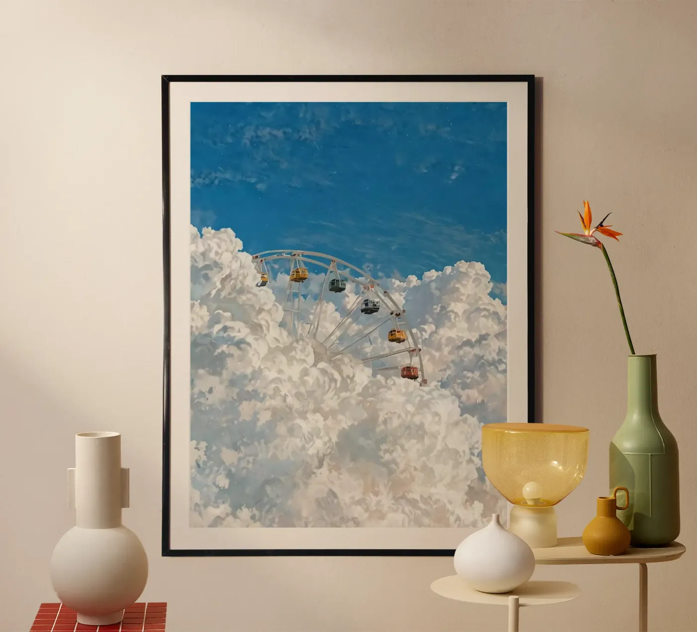 wheel cloud poster by scoten