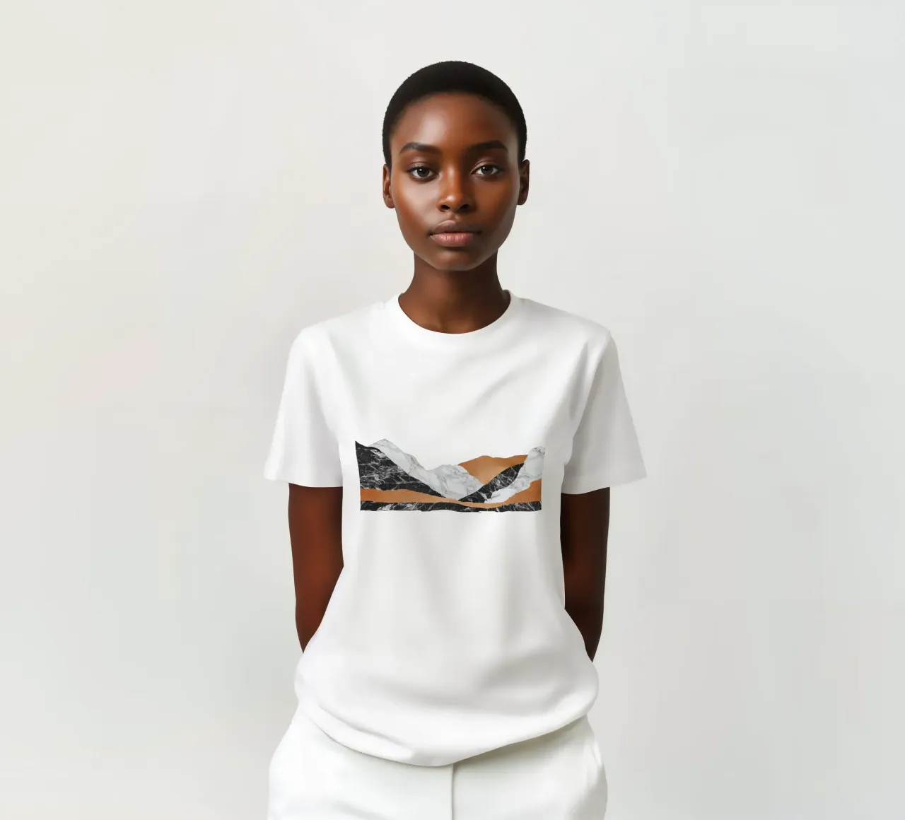 Paesaggio di marmo I t-shirt da Orara Studio