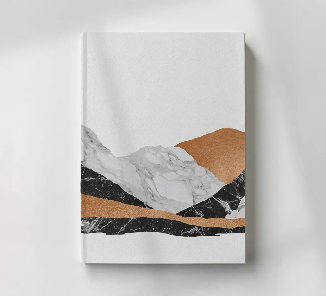 Marble Landscape I notebook by Orara Studio