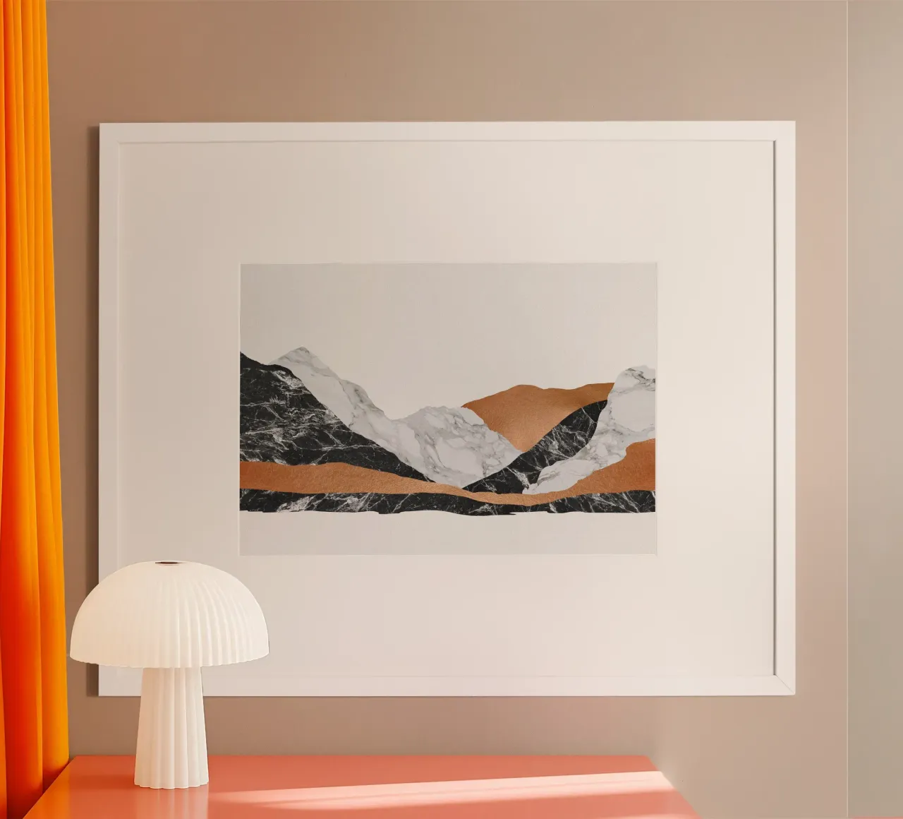 Paesaggio di marmo I carta hahnemühle da Orara Studio