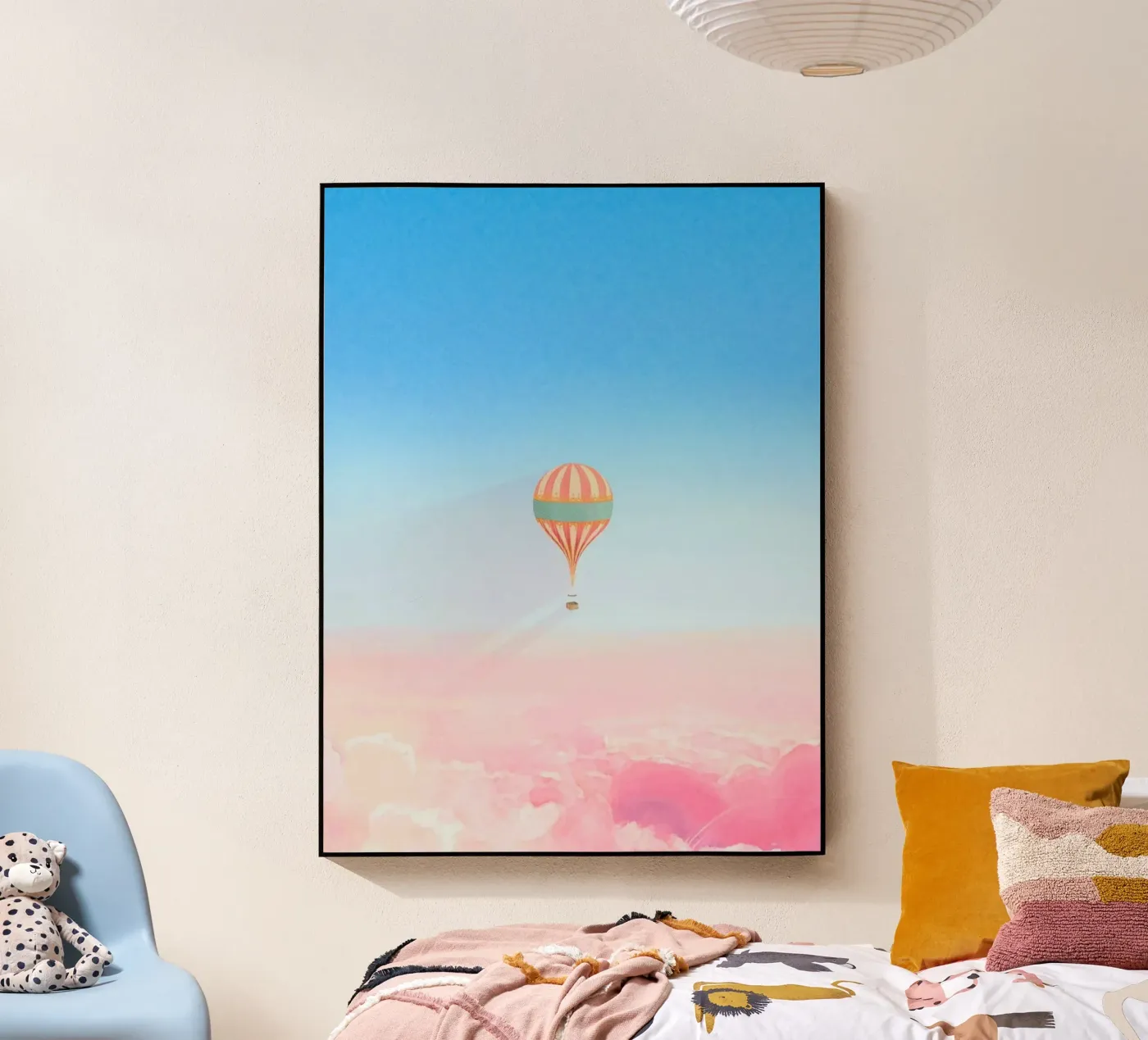 balloon in epic cloud Acryl-Glas von scoten