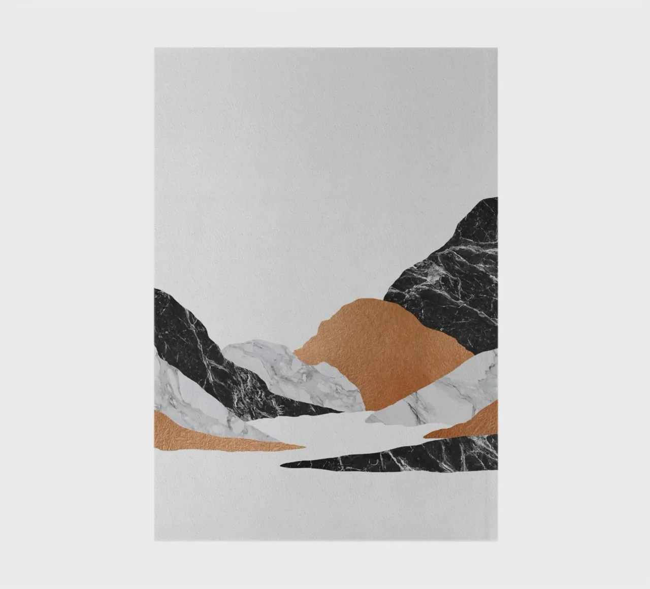 Marble Landscape II notebook by Orara Studio