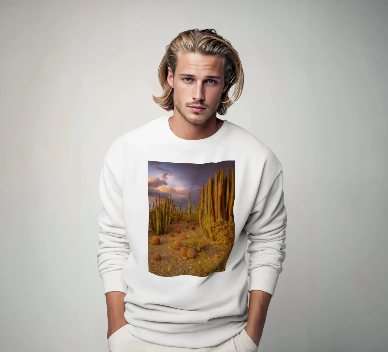 albero di cactus felpa da Maraza