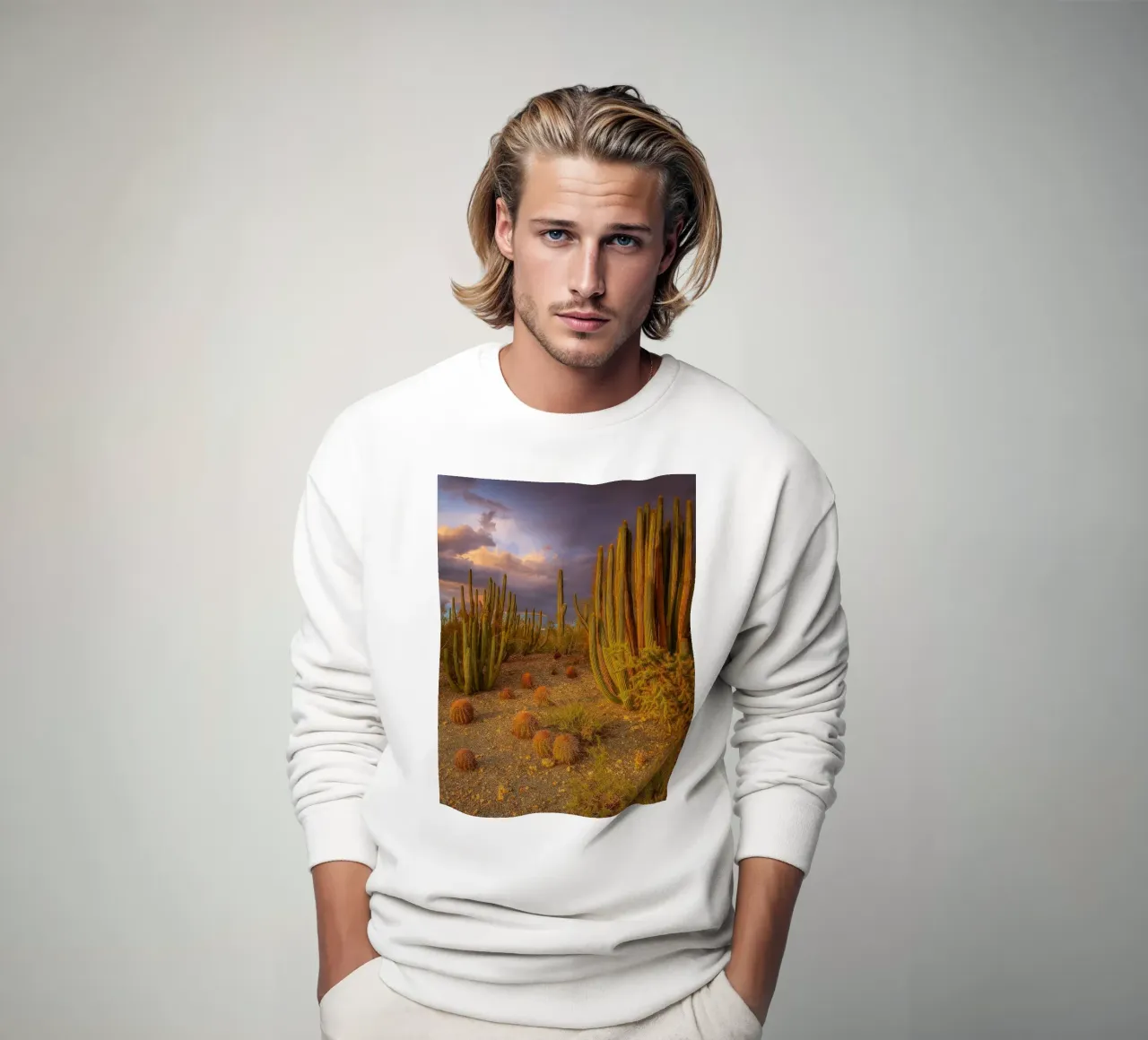 albero di cactus felpa da Maraza